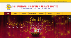 Desktop Screenshot of kaliswari-fireworks.com
